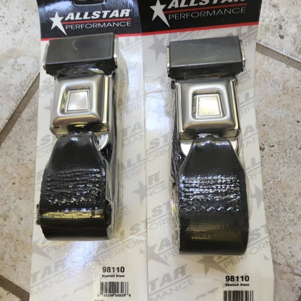 ALLSTAR Seat Belt Black ALL98110-NWT
